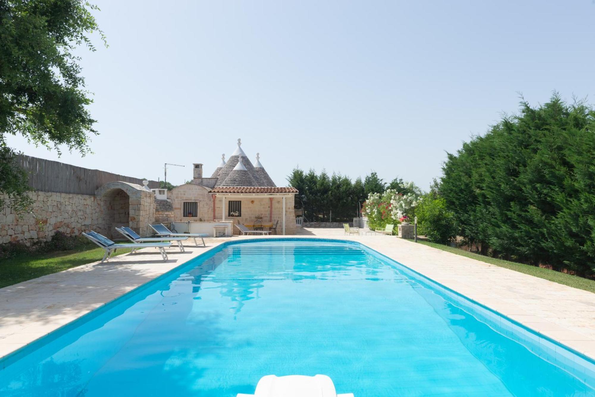 Вилла Trullo Filippo With Exclusive Pool Чистернино Экстерьер фото